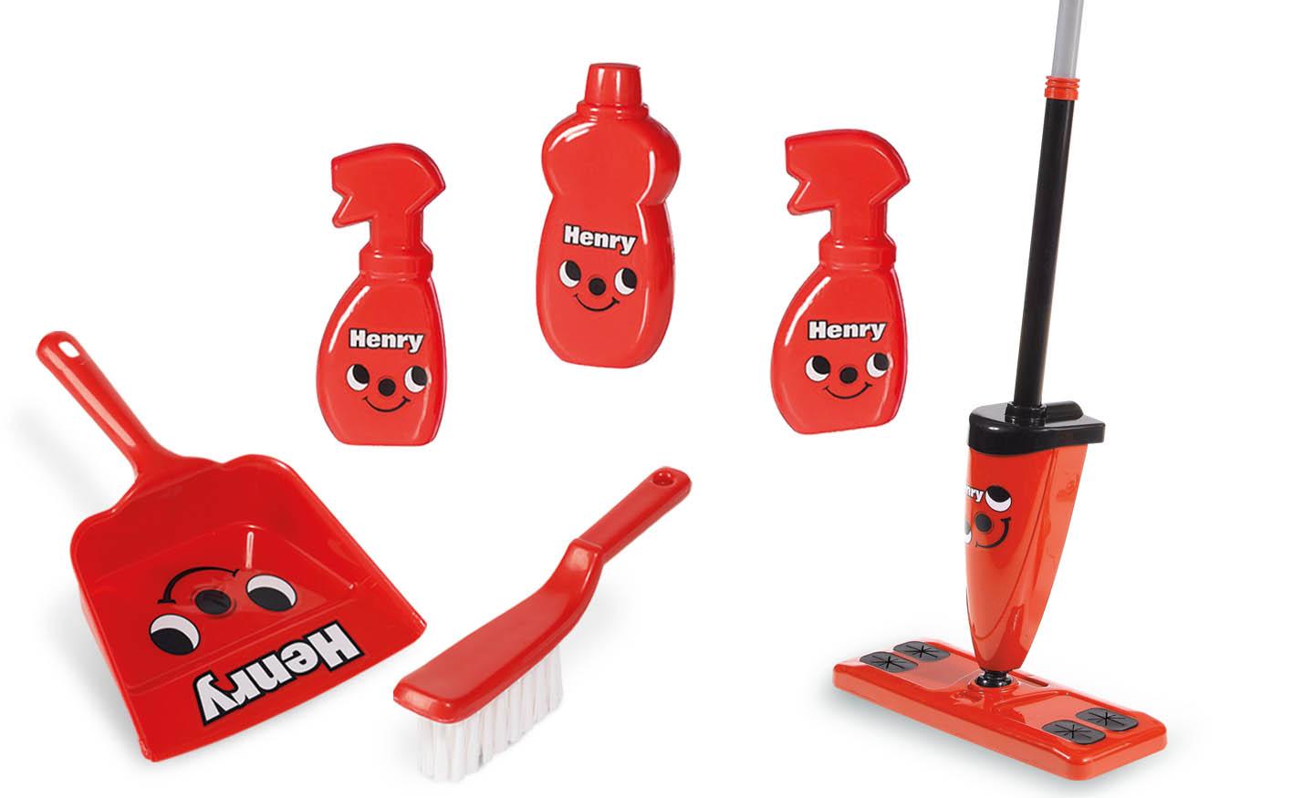 red toy vacuum