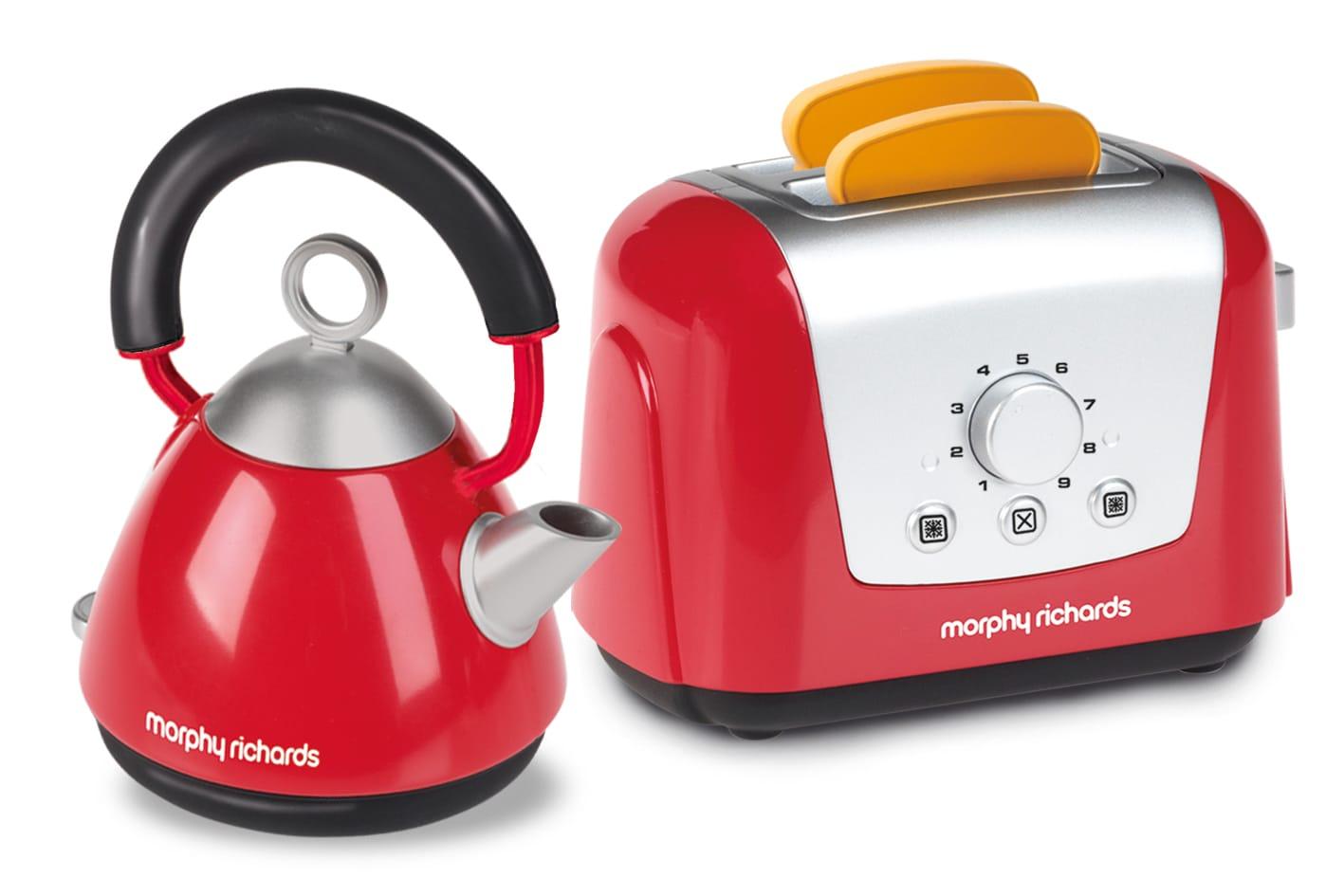 morphy richards microwave kettle and toaster set